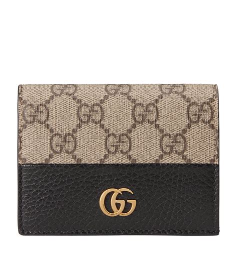 gucci canvas mens wallet|gucci wallet female.